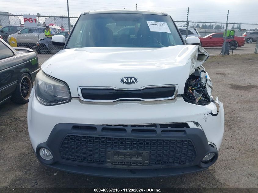 2015 Kia Soul + VIN: KNDJP3A56F7189653 Lot: 40967216