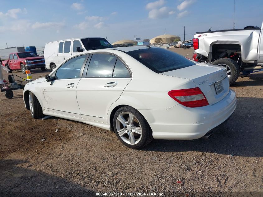 2011 Mercedes-Benz C Luxury/Sport VIN: 0WDDGF5EB4BR13884 Lot: 40967219