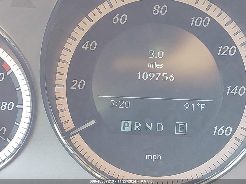 2011 Mercedes-Benz C Luxury/Sport VIN: 0WDDGF5EB4BR13884 Lot: 40967219