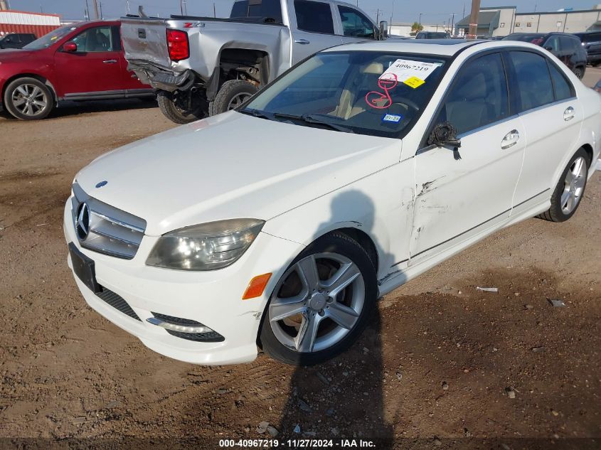 2011 Mercedes-Benz C Luxury/Sport VIN: 0WDDGF5EB4BR13884 Lot: 40967219