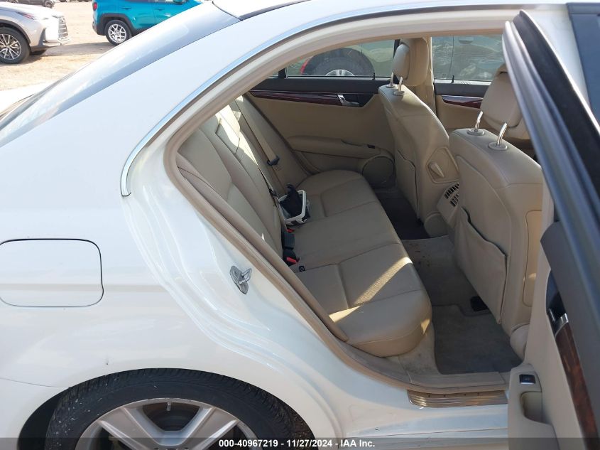 2011 Mercedes-Benz C Luxury/Sport VIN: 0WDDGF5EB4BR13884 Lot: 40967219