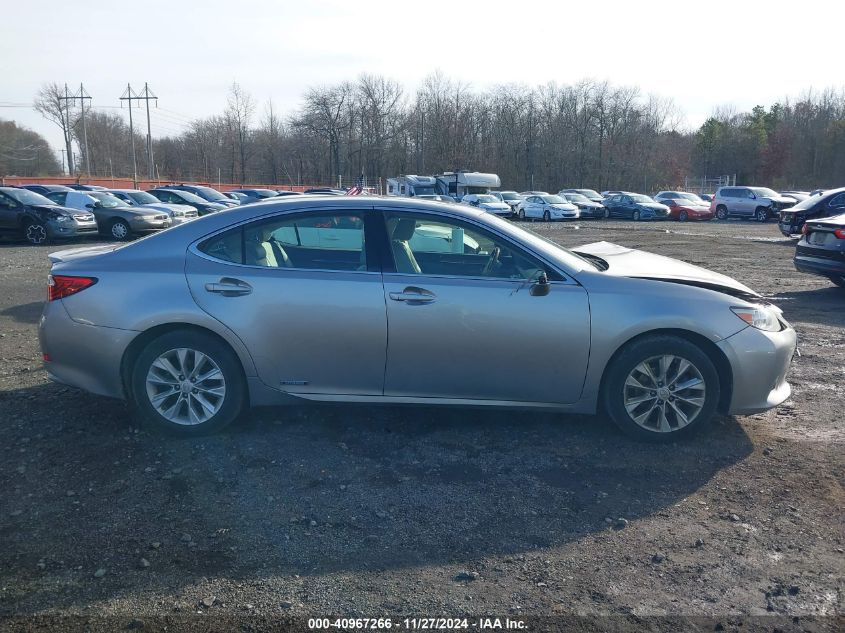 VIN JTHBW1GG1F2088651 2015 Lexus ES, 300H no.13