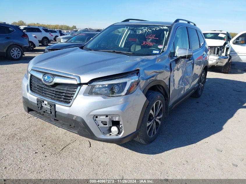 VIN JF2SKASCXMH530663 2021 Subaru Forester, Limited no.2