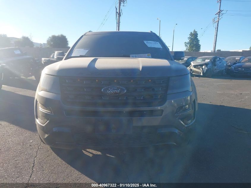 VIN 1FM5K8GT3HGB46311 2017 Ford Explorer, Sport no.12