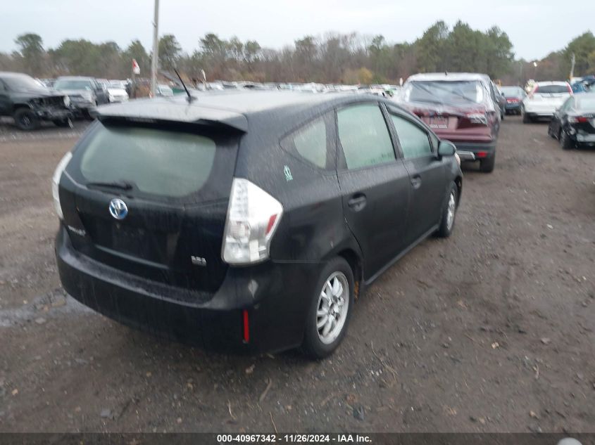 VIN JTDZN3EU9E3326262 2014 Toyota Prius, V Two no.4