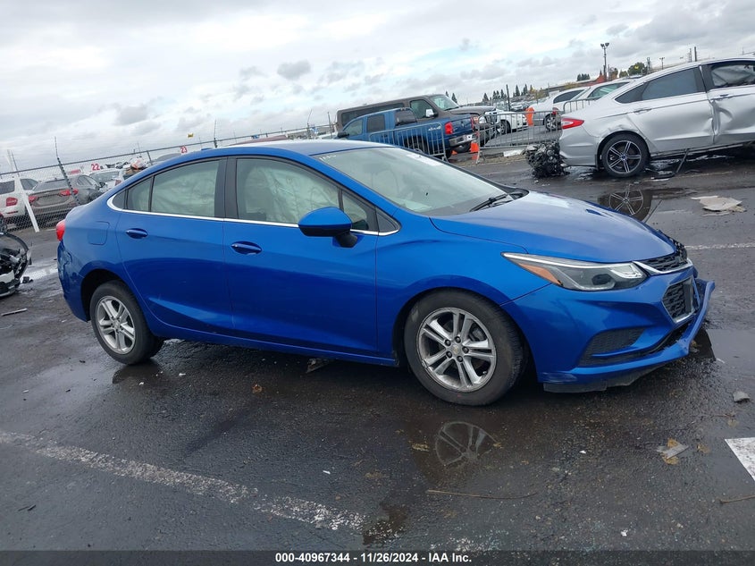 2016 CHEVROLET CRUZE VIN: 1G1BE5SMXG7245292