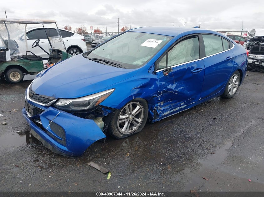 2016 CHEVROLET CRUZE VIN: 1G1BE5SMXG7245292