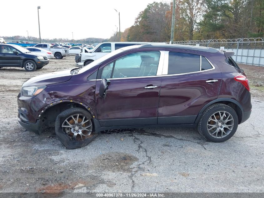 2017 Buick Encore Sport Touring VIN: KL4CJ1SM0HB098053 Lot: 40967378