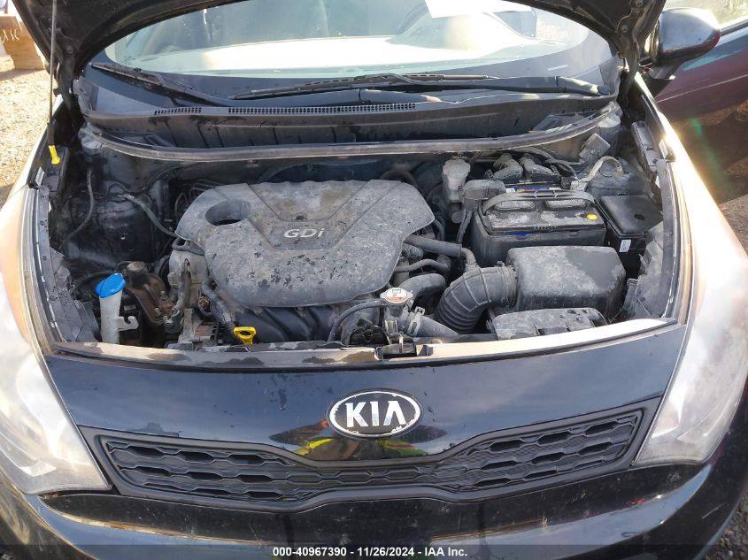 2014 Kia Rio Lx VIN: KNADM5A39E6415220 Lot: 40967390