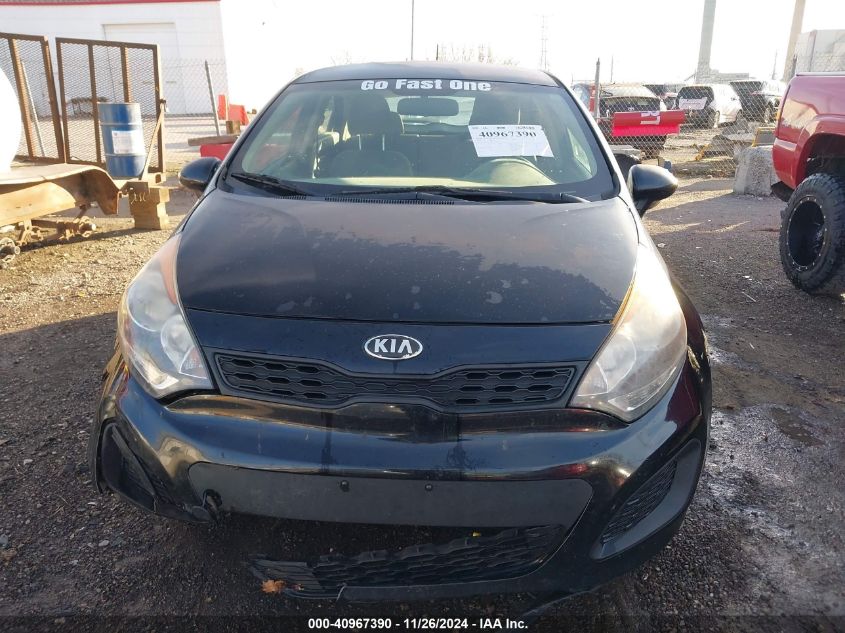 2014 Kia Rio Lx VIN: KNADM5A39E6415220 Lot: 40967390