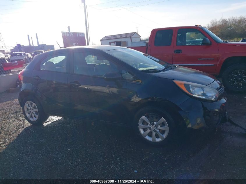 2014 Kia Rio Lx VIN: KNADM5A39E6415220 Lot: 40967390