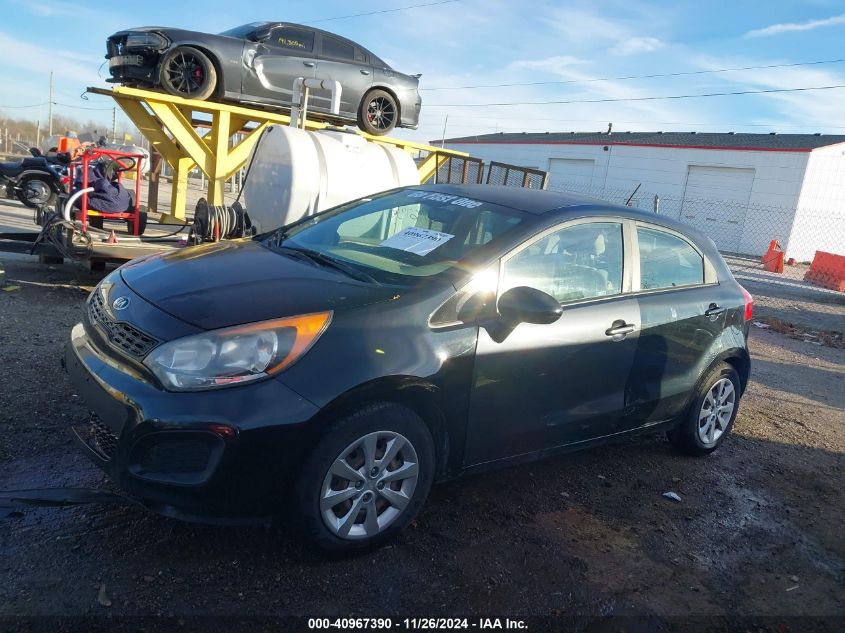 2014 Kia Rio Lx VIN: KNADM5A39E6415220 Lot: 40967390