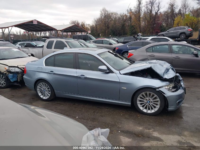 2011 BMW 335I VIN: WBAPM5C53BE575963 Lot: 40967392