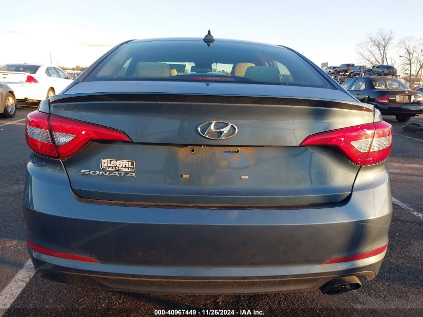 VIN 5NPE24AF3GH369717 2016 Hyundai Sonata, SE no.16