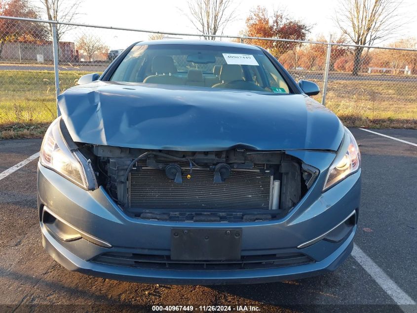 VIN 5NPE24AF3GH369717 2016 Hyundai Sonata, SE no.6