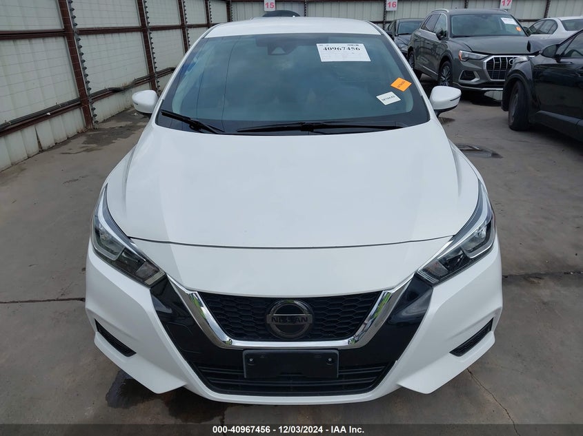 2021 Nissan Versa Sv Xtronic Cvt VIN: 3N1CN8EV2ML844845 Lot: 40967456