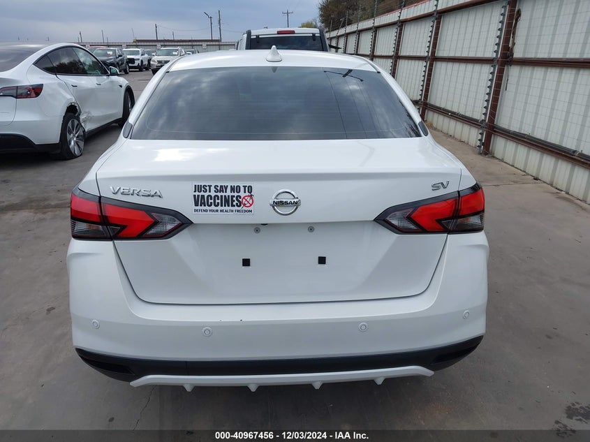 2021 Nissan Versa Sv Xtronic Cvt VIN: 3N1CN8EV2ML844845 Lot: 40967456