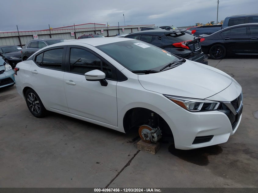 2021 Nissan Versa Sv Xtronic Cvt VIN: 3N1CN8EV2ML844845 Lot: 40967456