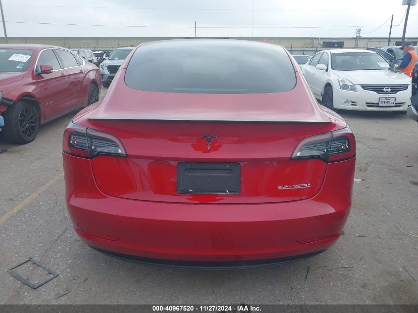 2023 Tesla Model 3 Performance Dual Motor All-Wheel Drive VIN: 5YJ3E1EC8PF431818 Lot: 41200348