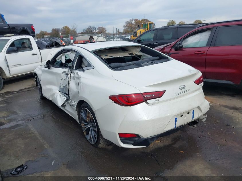 VIN JN1EV7EL7JM392622 2018 Infiniti Q60, 3.0T Luxe no.3