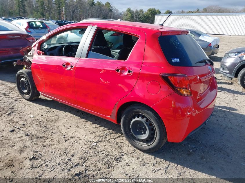 2015 Toyota Yaris L VIN: VNKKTUD33FA054527 Lot: 40967543