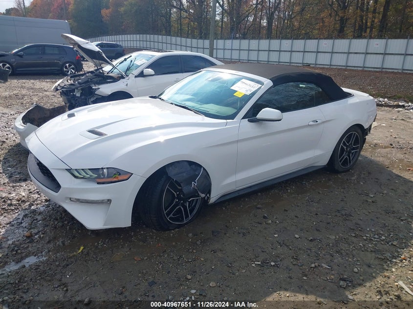 2021 FORD MUSTANG VIN: 1FATP8UH1M5105152