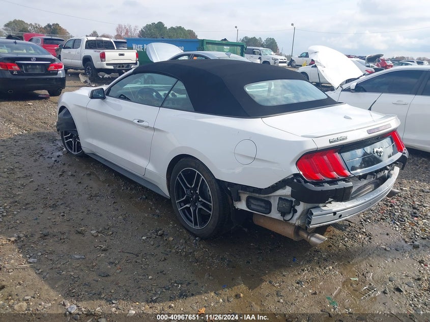 2021 FORD MUSTANG VIN: 1FATP8UH1M5105152
