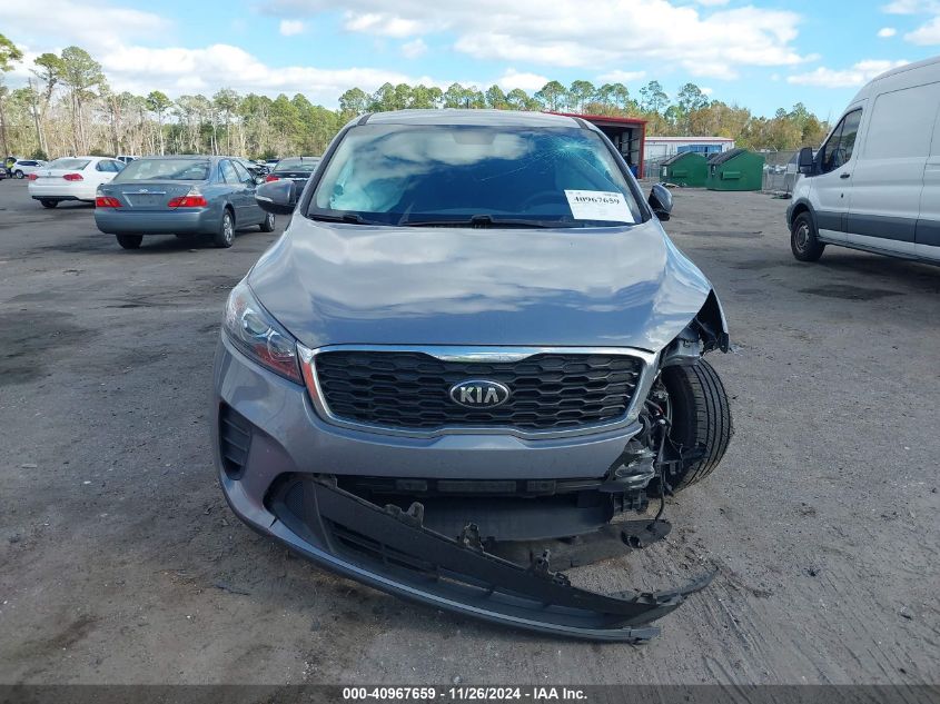 2019 Kia Sorento 2.4L L VIN: 5XYPG4A35KG596360 Lot: 40967659