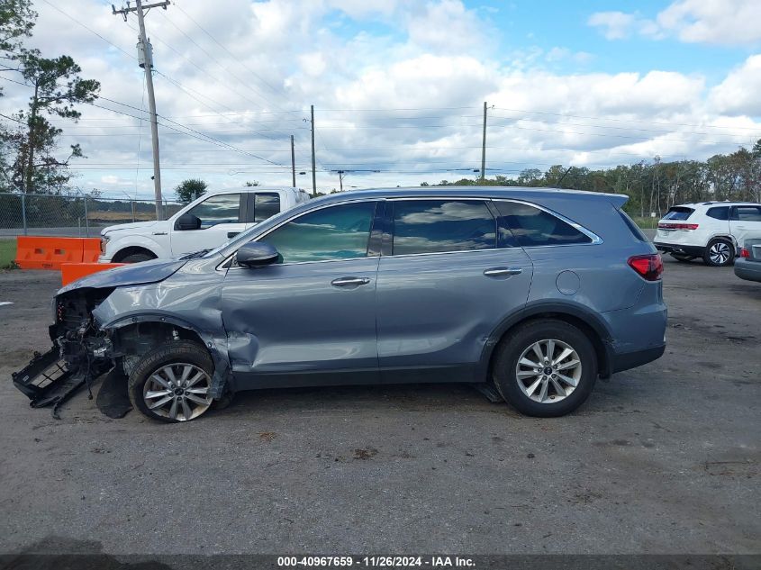 2019 Kia Sorento 2.4L L VIN: 5XYPG4A35KG596360 Lot: 40967659