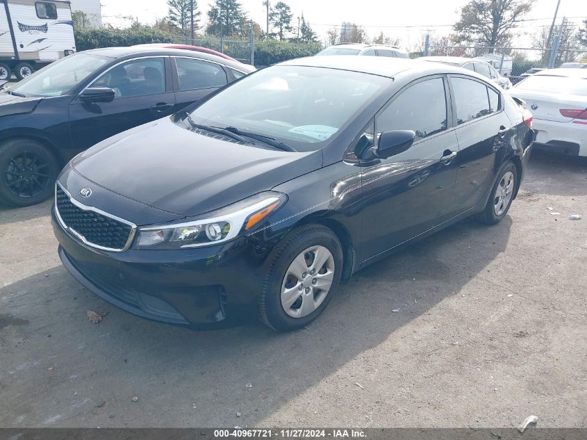 VIN 3KPFK4A70HE056398 2017 KIA Forte, LX no.2