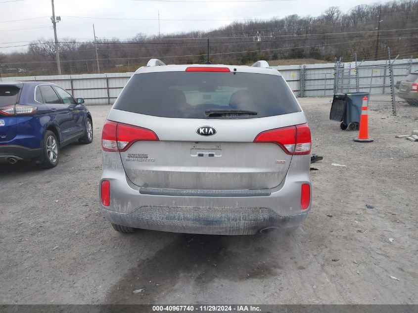 2015 Kia Sorento Lx VIN: 5XYKT4A64FG604745 Lot: 40967740