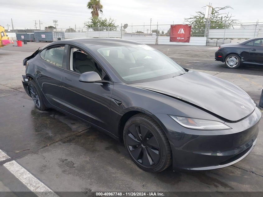 Vin: 5yj3e1ea1sf878692, lot: 41457550, tesla model 3 long range rear-wheel drive 2025 img_1