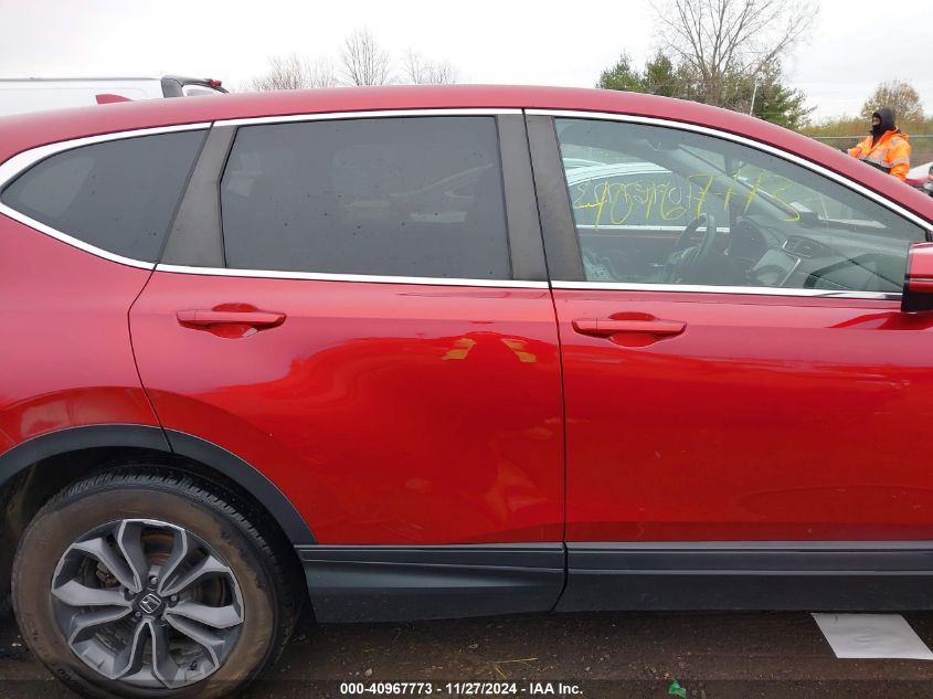 VIN 5J6RW2H83NA002865 2022 HONDA CR-V AWD EX-L