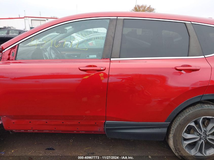 VIN 5J6RW2H83NA002865 2022 HONDA CR-V AWD EX-L