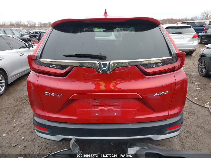 2022 Honda Cr-V Awd Ex-L VIN: 5J6RW2H83NA002865 Lot: 40967773