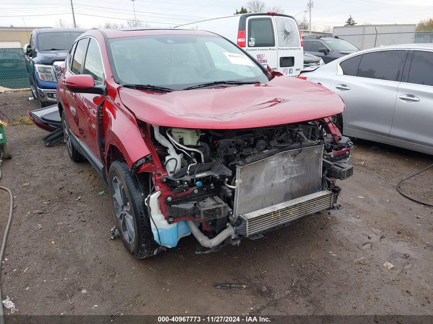 VIN 5J6RW2H83NA002865 2022 HONDA CR-V AWD EX-L