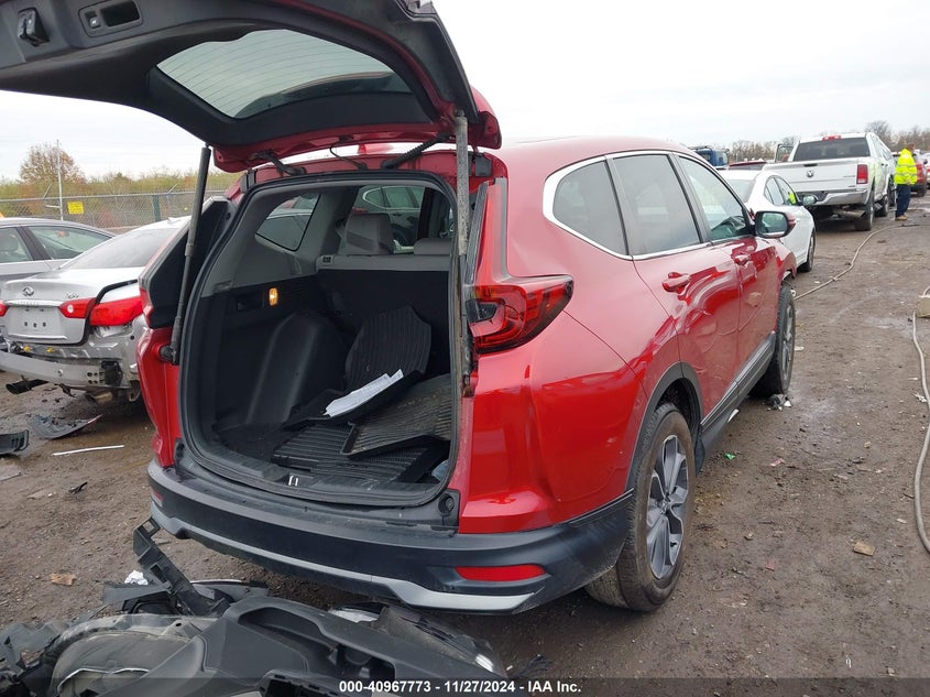 VIN 5J6RW2H83NA002865 2022 HONDA CR-V AWD EX-L