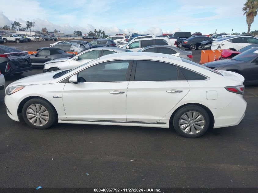 VIN KMHE24L18GA036613 2016 Hyundai Sonata, Hybrid SE no.14