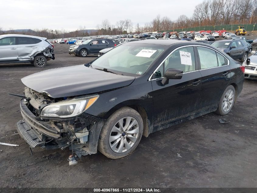 VIN 4S3BNAF66H3005399 2017 Subaru Legacy, 2.5I Premium no.2