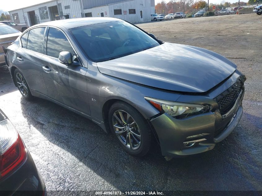 VIN JN1EV7AP7HM743564 2017 Infiniti Q50, 3.0T Signa... no.1