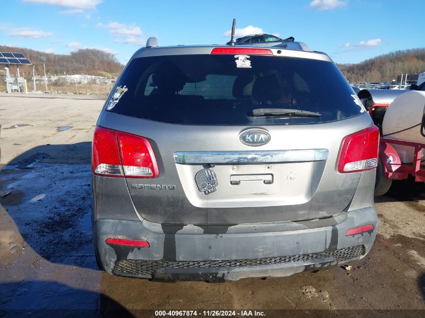 2011 Kia Sorento Lx VIN: 5XYKT3A1XBG050281 Lot: 40967874