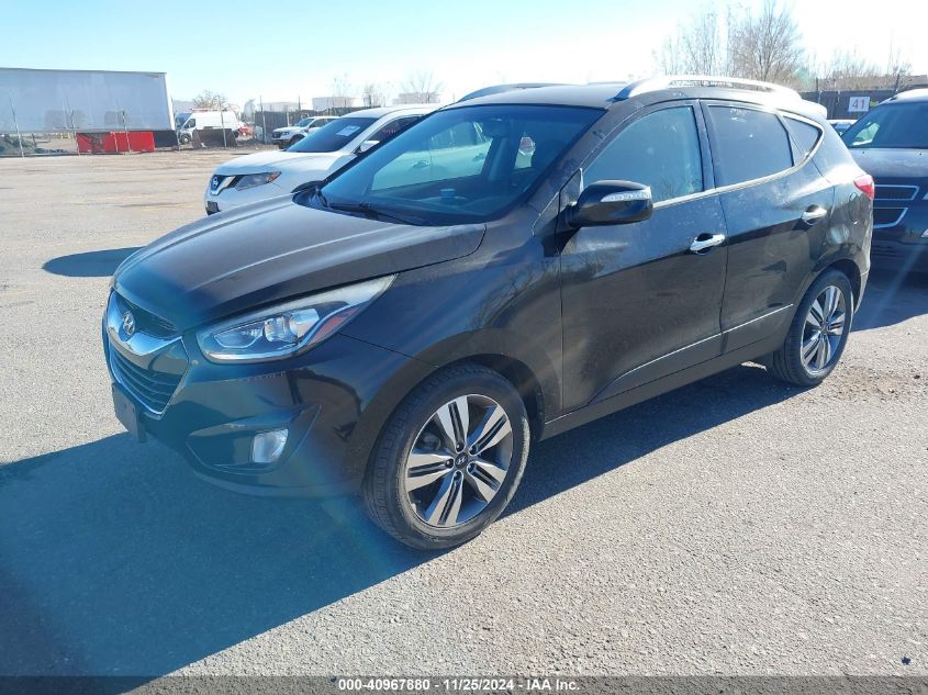 VIN KM8JUCAG8FU114850 2015 Hyundai Tucson, Limited no.2