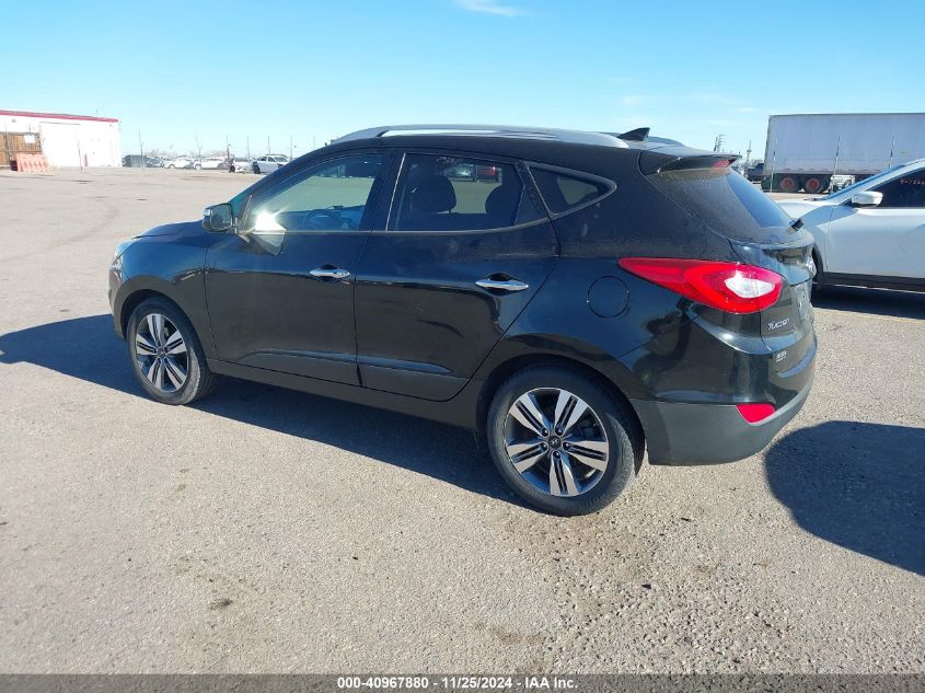 VIN KM8JUCAG8FU114850 2015 Hyundai Tucson, Limited no.3