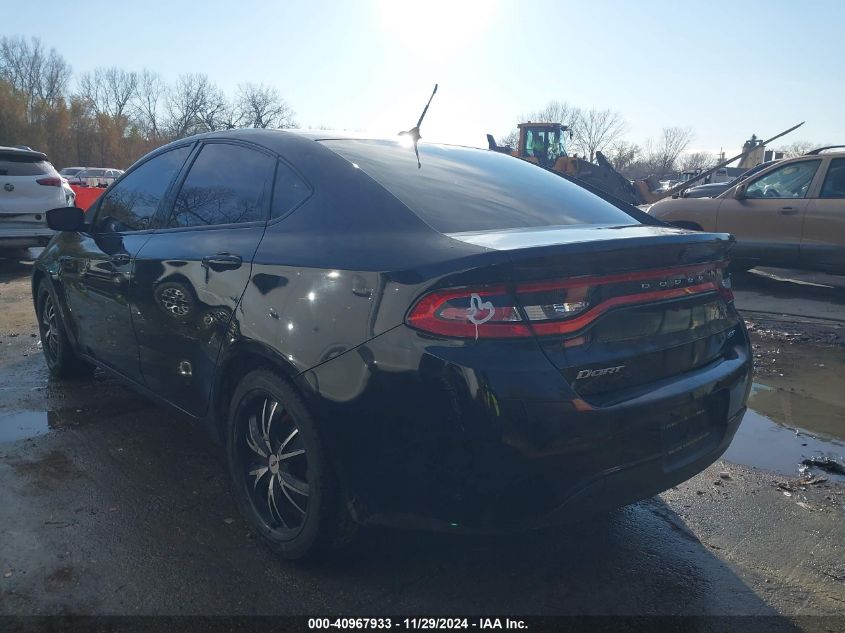 VIN 1C3CDFBB6GD565637 2016 Dodge Dart, Sxt no.3