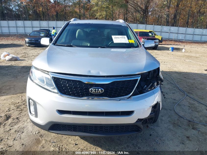 VIN 5XYKT3A63FG630201 2015 KIA Sorento, LX no.13