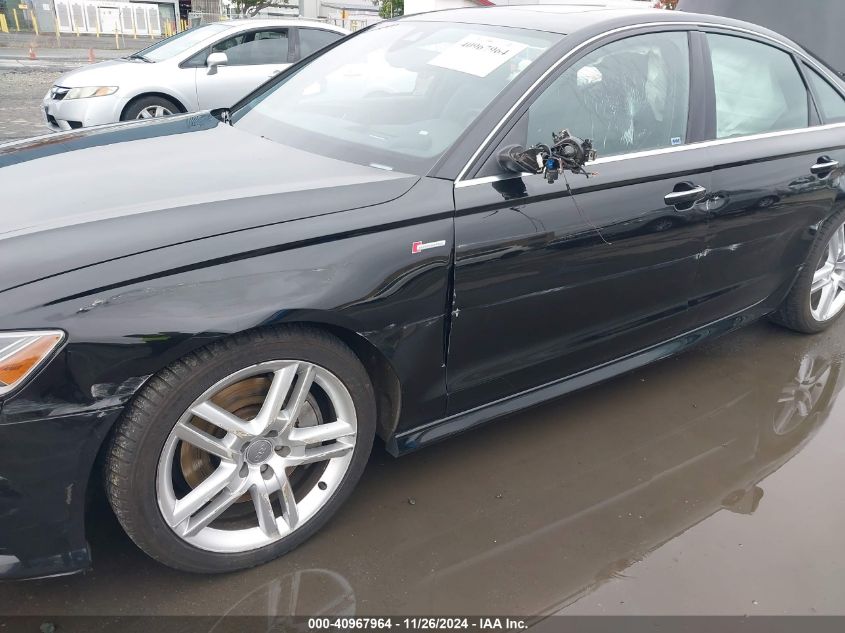 2016 AUDI A6 3.0T PREMIUM PLUS - WAUHGAFC5GN103429