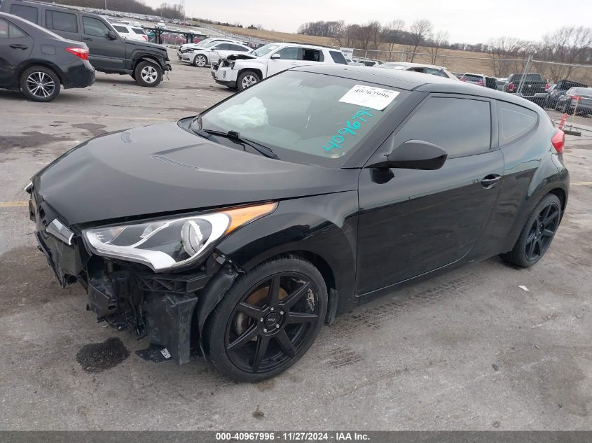 VIN KMHTC6AD6DU145675 2013 HYUNDAI VELOSTER no.2