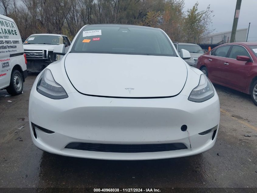 2021 Tesla Model Y Long Range Dual Motor All-Wheel Drive VIN: 5YJYGDEE8MF100378 Lot: 40968038