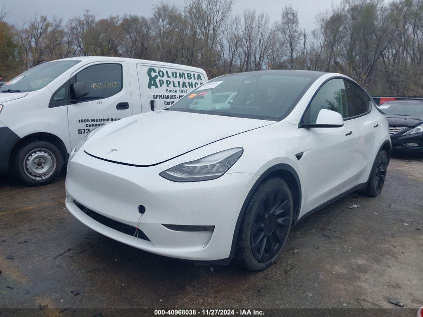 2021 TESLA MODEL Y U   U(VIN: 5YJYGDEE8MF100378