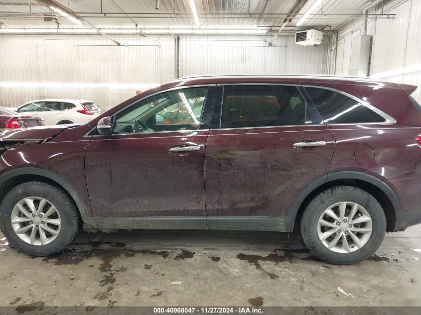 2018 Kia Sorento 2.4L Lx VIN: 5XYPG4A34JG353203 Lot: 40968047